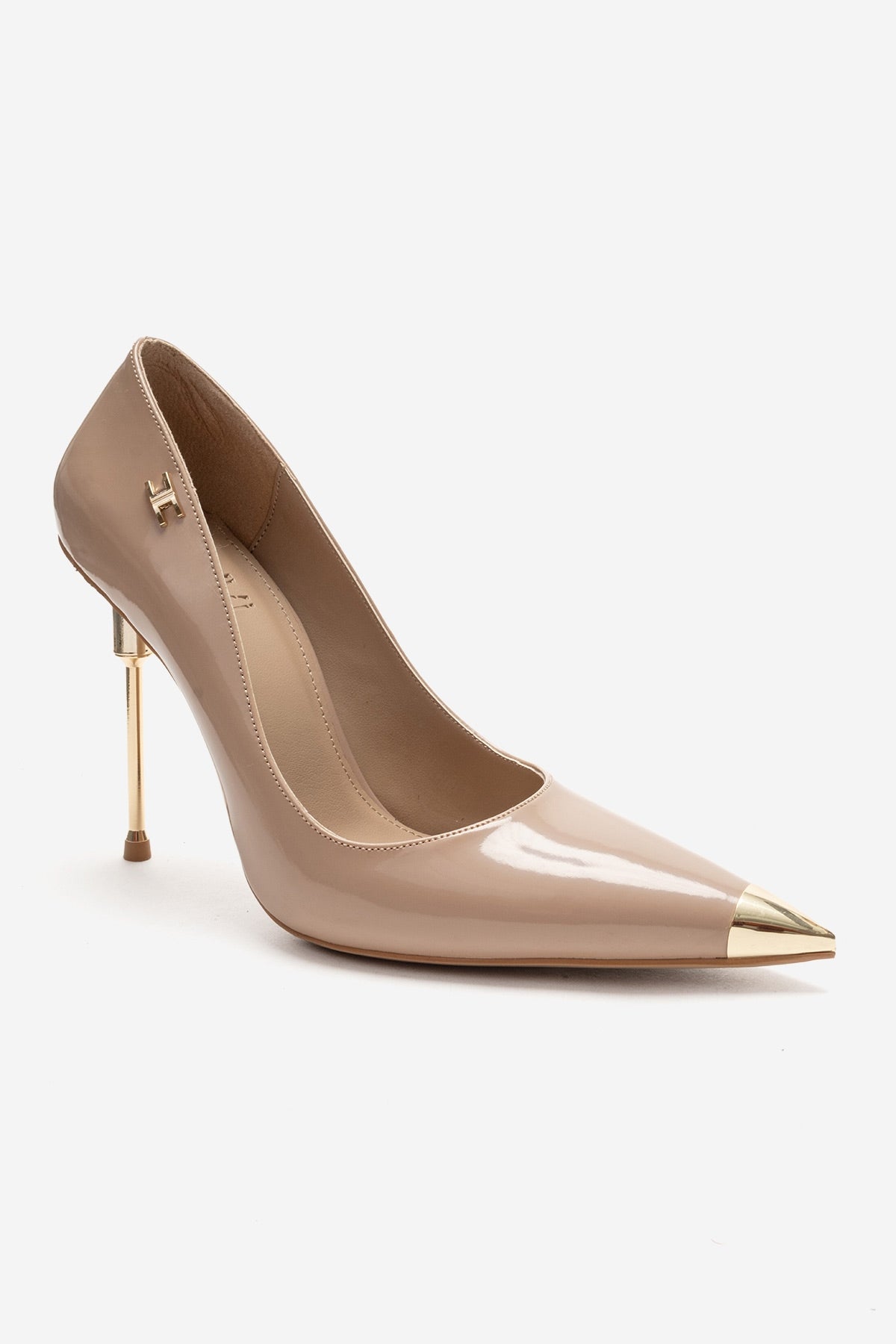 CARLAS - Beige Patent Stiletto Pump (Women)