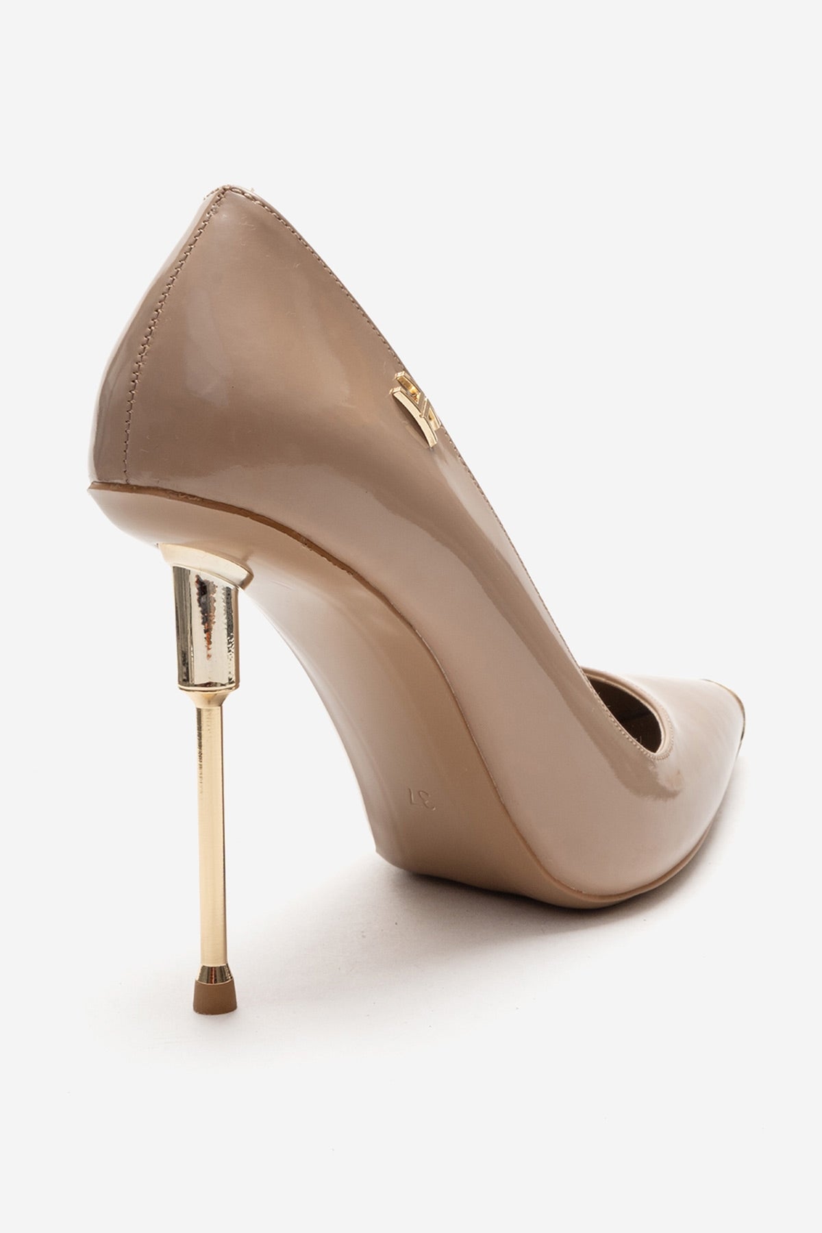 CARLAS - Beige Patent Stiletto Pump (Women)