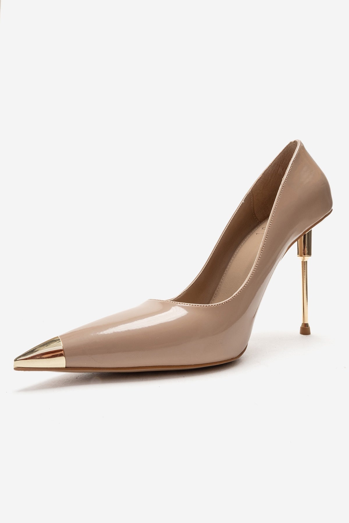 CARLAS - Beige Patent Stiletto Pump (Women)