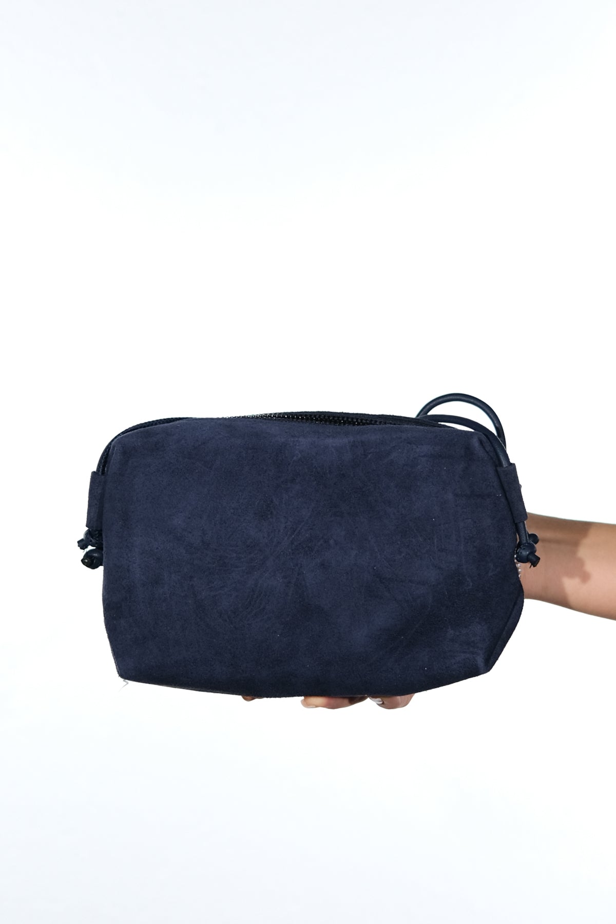 SELSEY - Bolso cruzado de piel auténtica azul marino (Mujer)