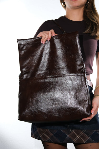 Chelsea - Brown Shoulder Bag (Women)