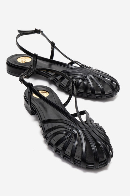 LISS - Sandalia Negra (Mujer)