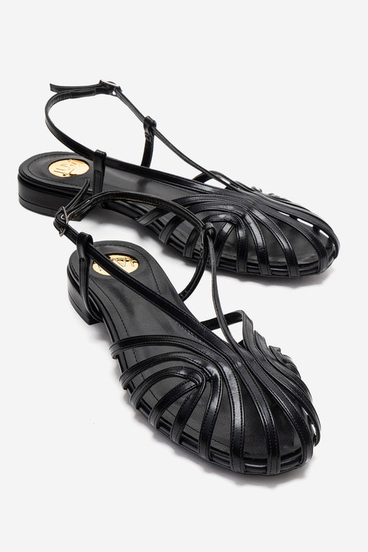 LISS - Sandalia Negra (Mujer)