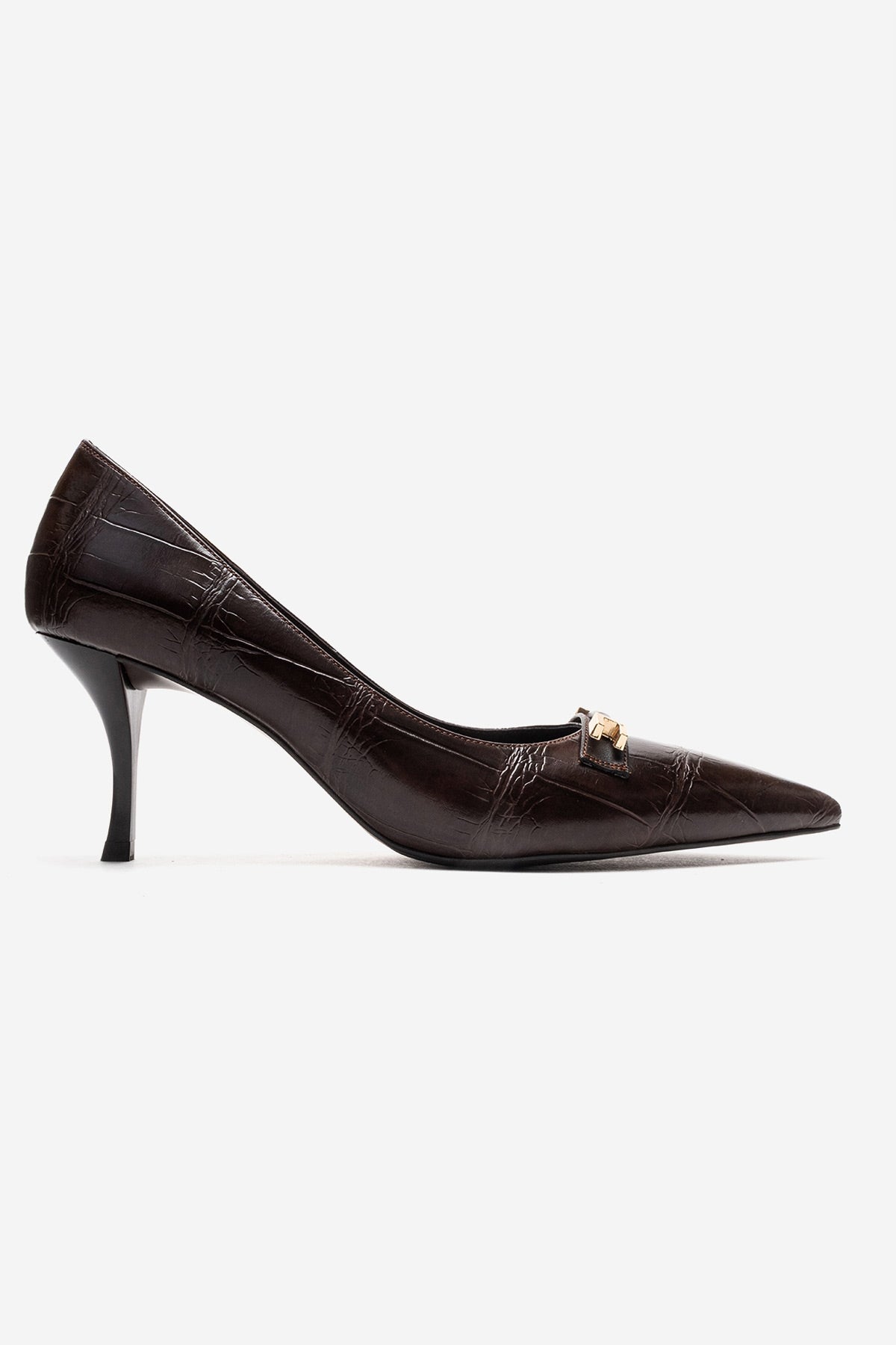 POESY - Brown Stiletto Pump (Women)