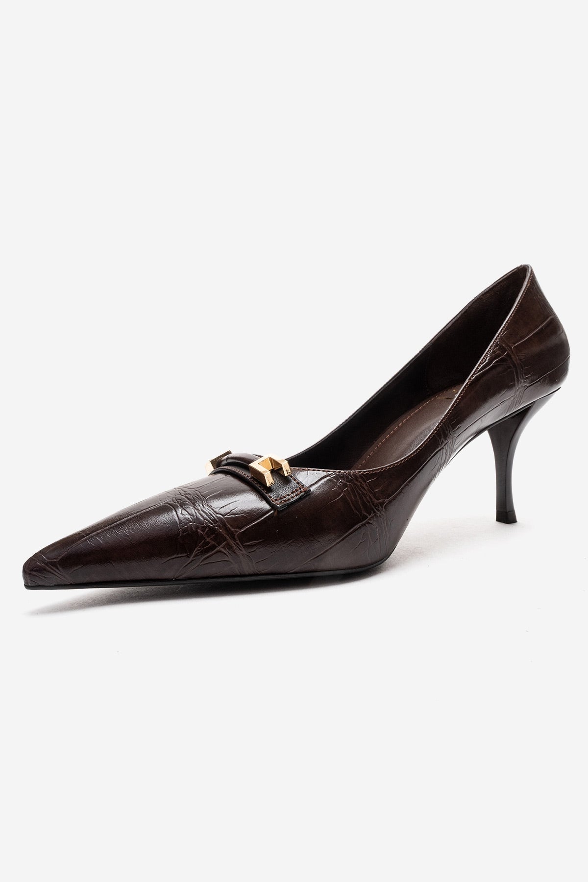 POESY - Brown Stiletto Pump (Women)