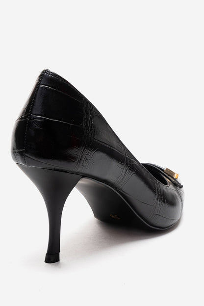 POESY - Black Stiletto Pump (Women)