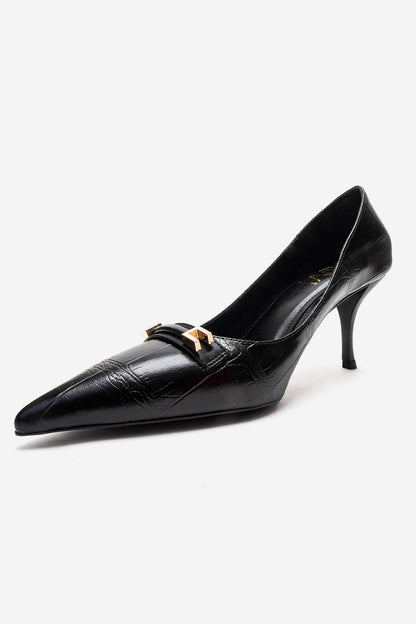 POESY - Black Stiletto Pump (Women)