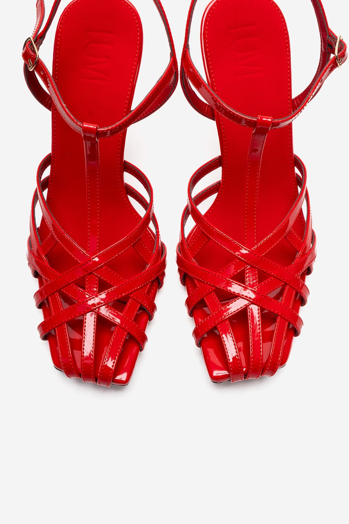 ALLOS - Zapato de tacón de aguja rojo (Mujer)