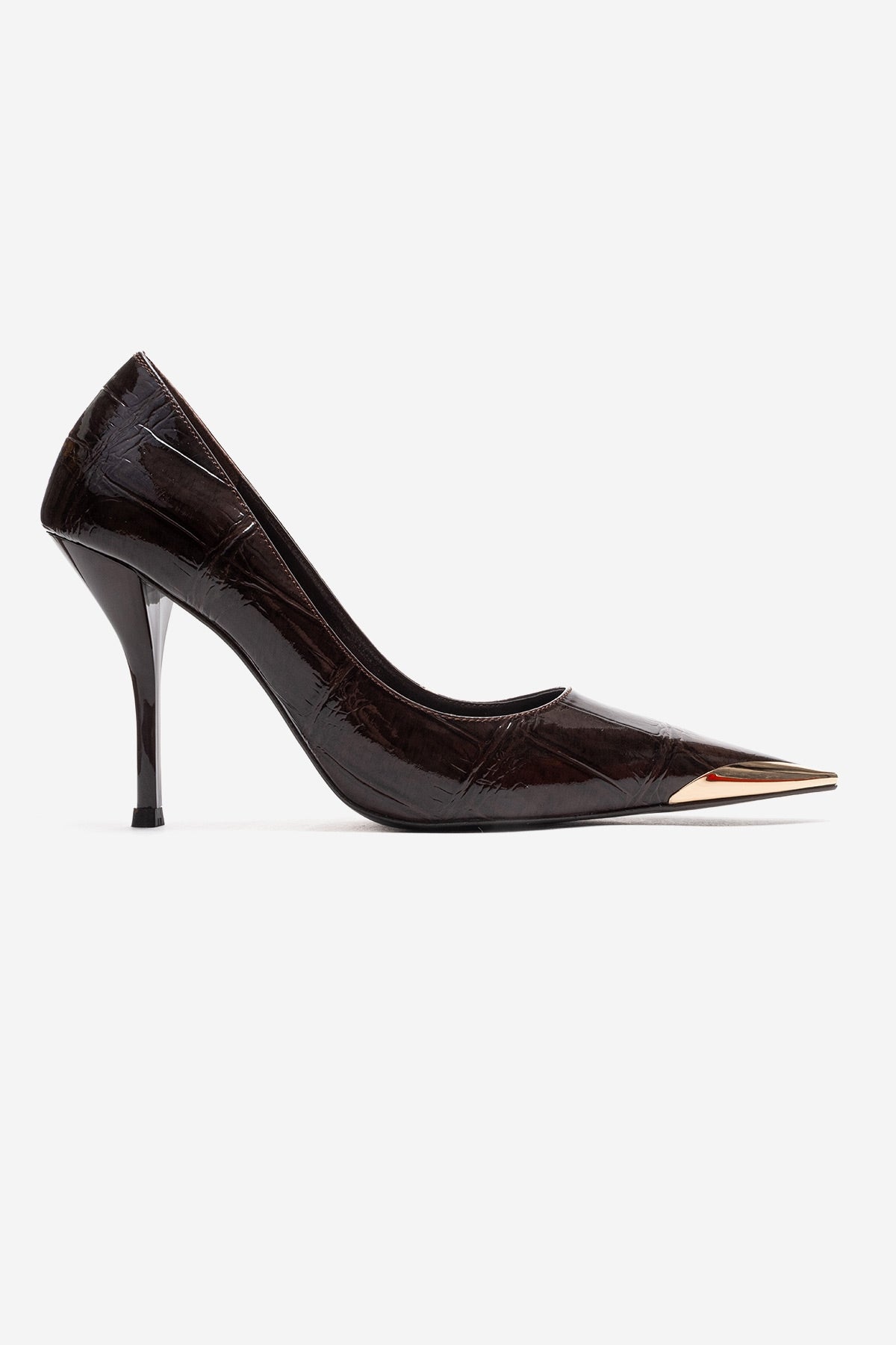 Alvena Brown Stiletto Pump (Women)
