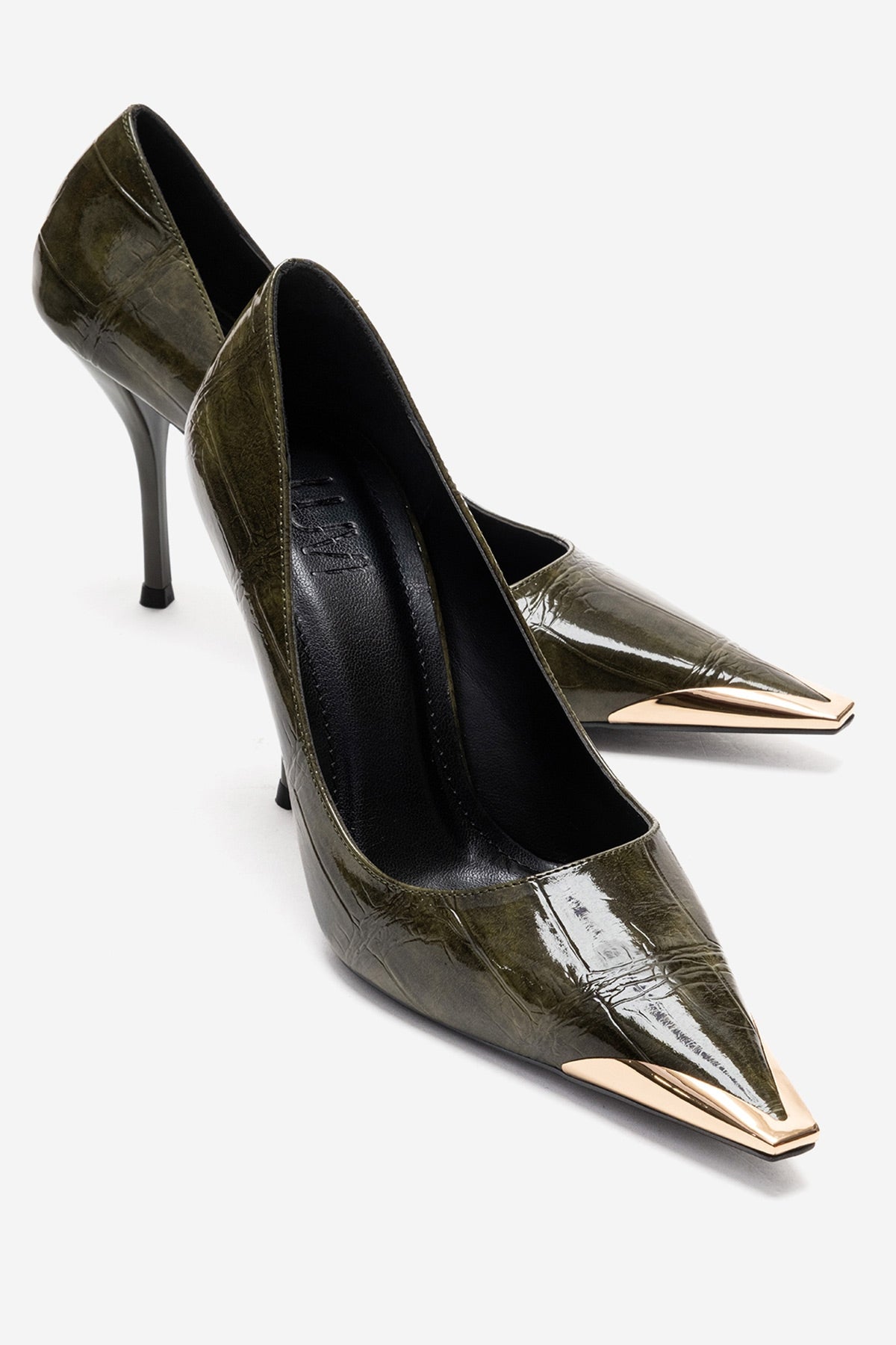Alvena Green Stiletto Pump (Women)
