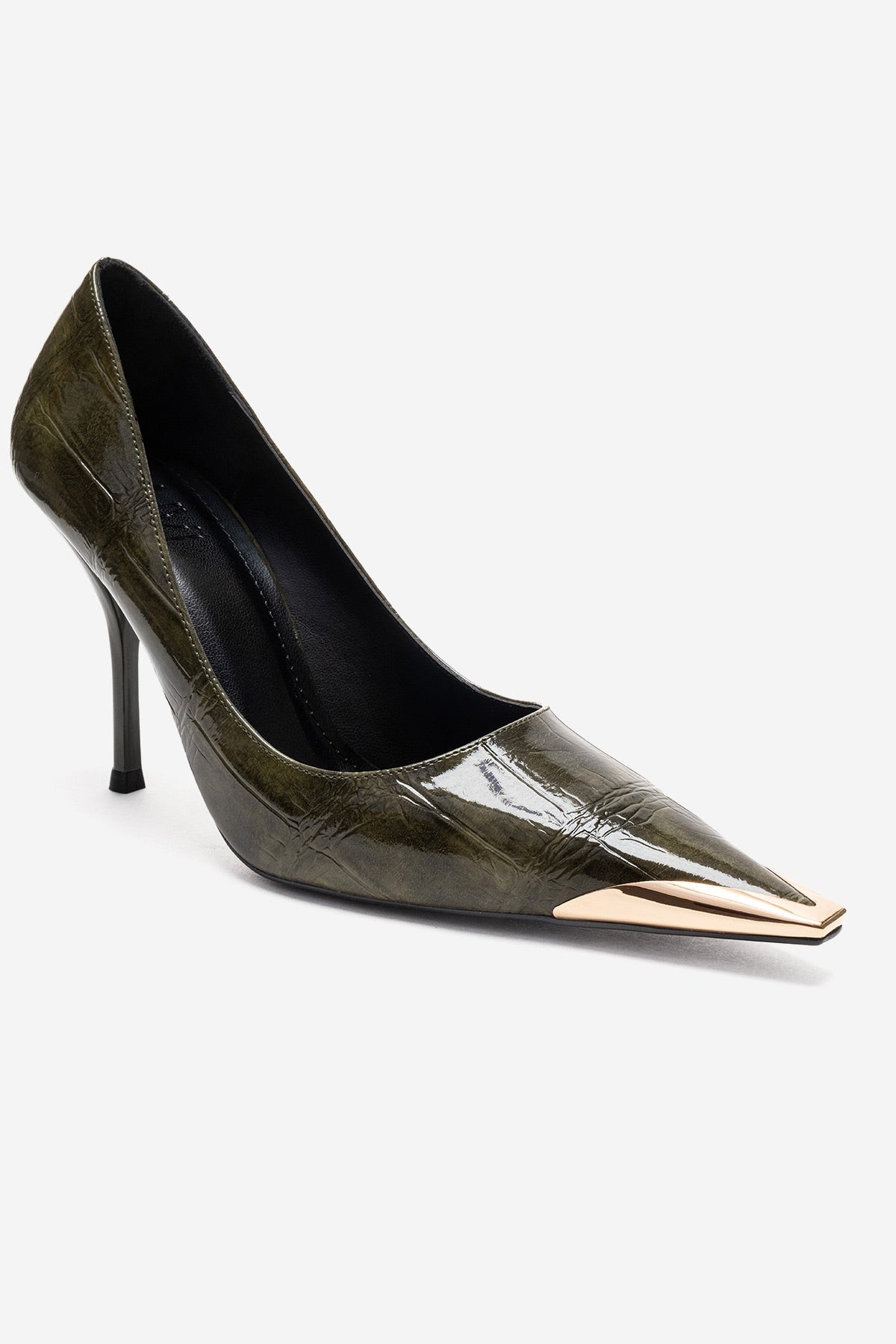 Alvena Green Stiletto Pump (Women)