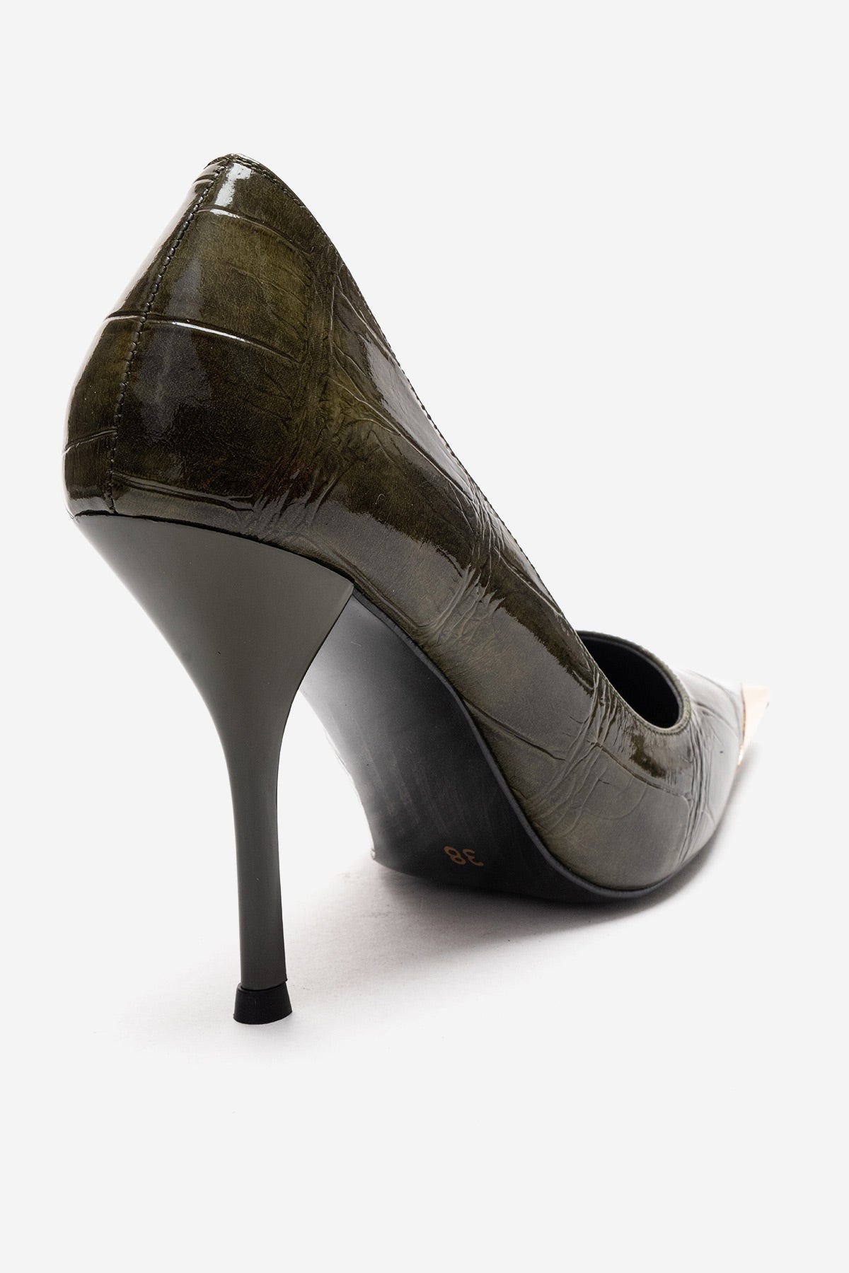 Alvena Green Stiletto Pump (Women)
