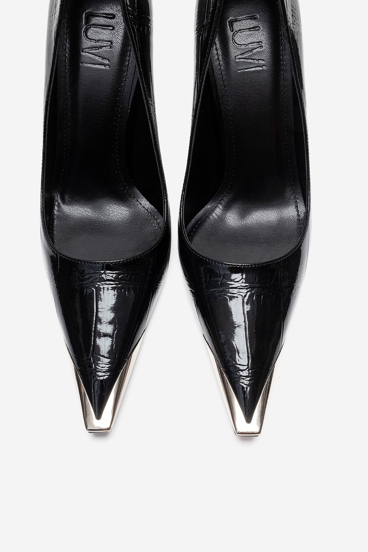 Alvena Black Stiletto Pump (Women)