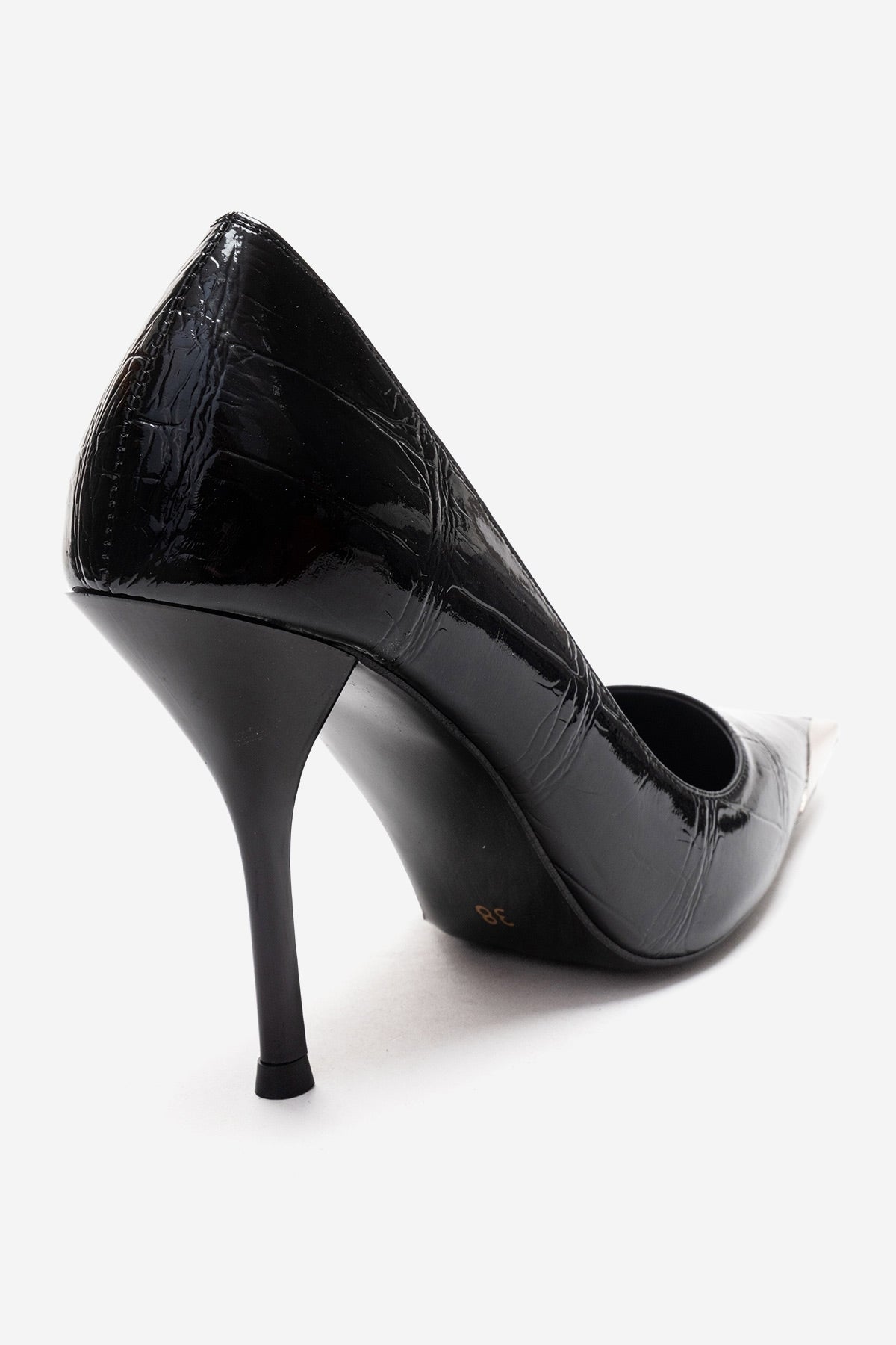 Alvena Black Stiletto Pump (Women)