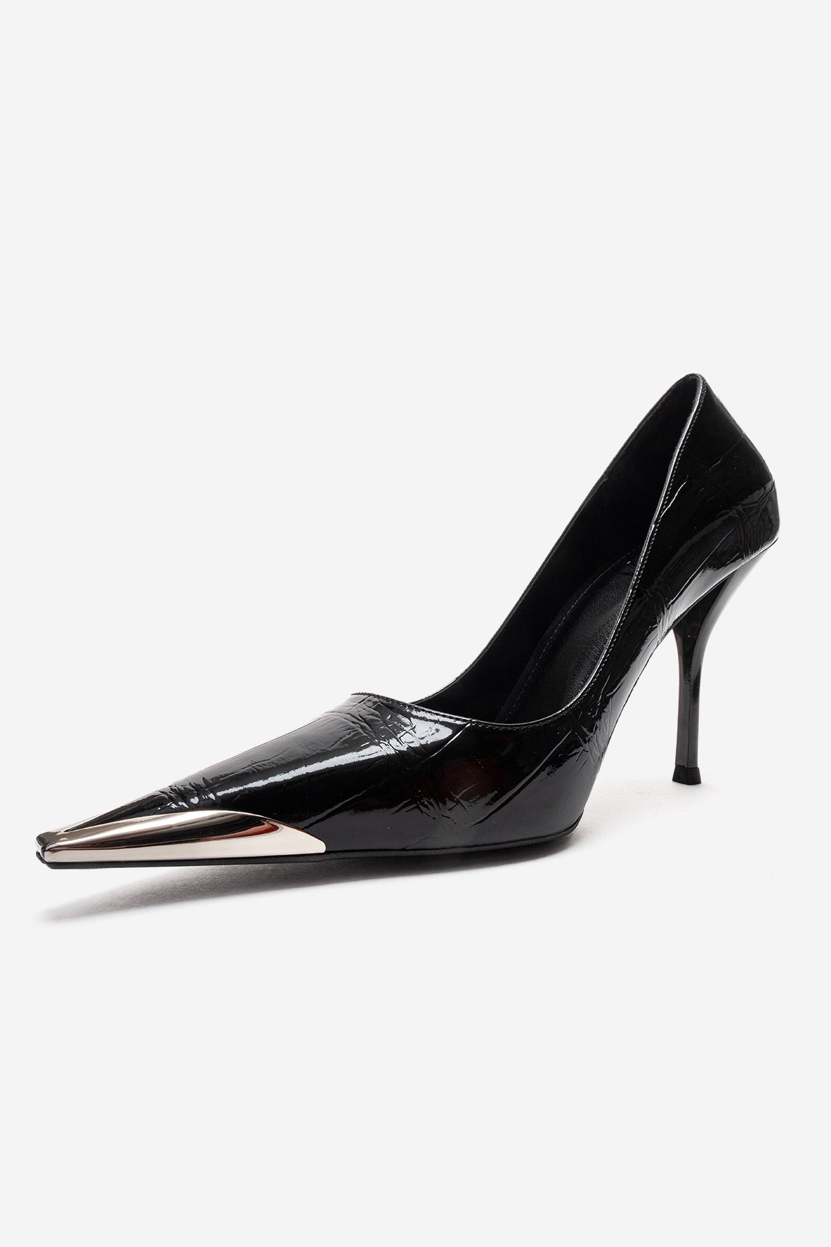 Alvena Black Stiletto Pump (Women)