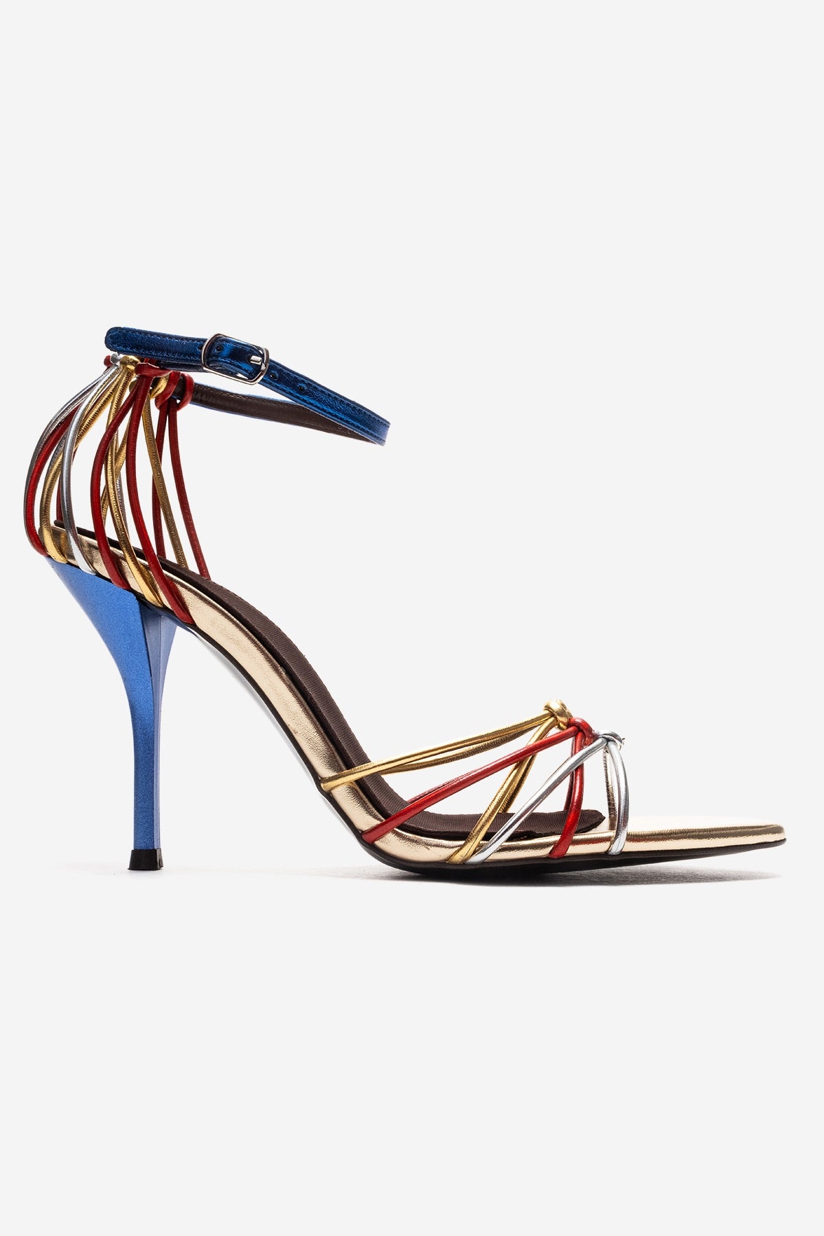 ARONA - Gold Multi Stiletto Heel Shoe (Women)