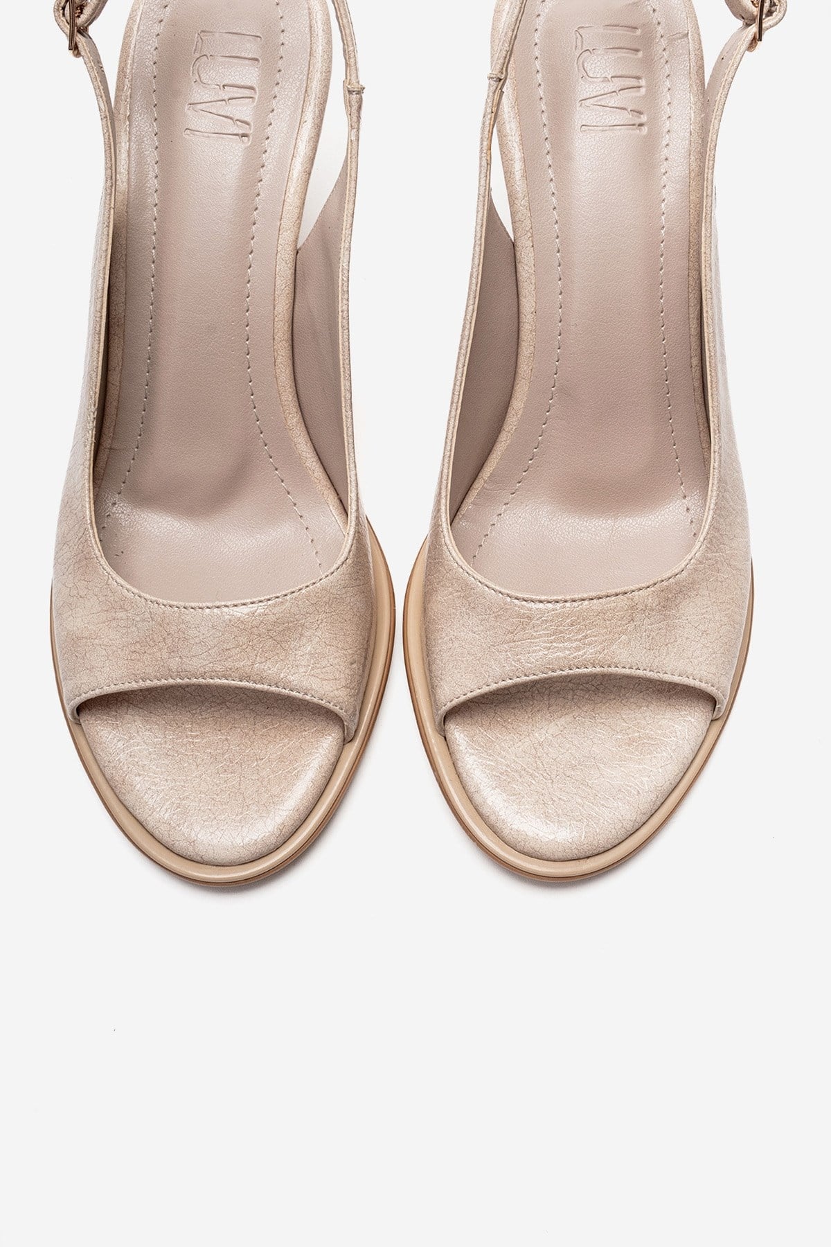ISELIN - Beige Thin Stiletto Pump (Women)