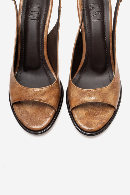 ISELIN - Camel Thin Stiletto Pump (Women)