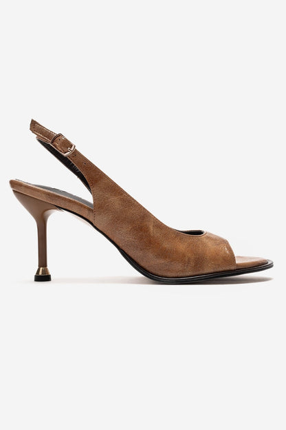 ISELIN - Camel Thin Stiletto Pump (Women)
