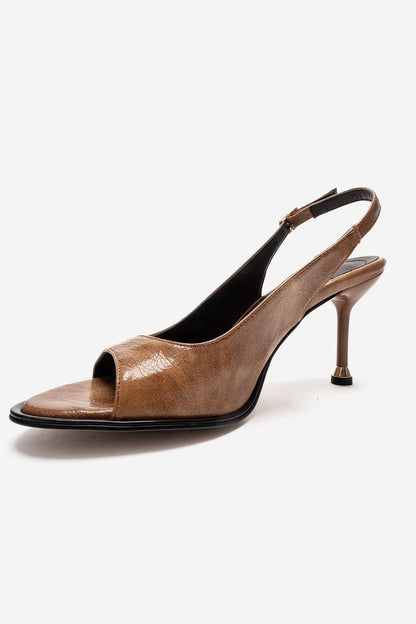 ISELIN - Camel Thin Stiletto Pump (Women)