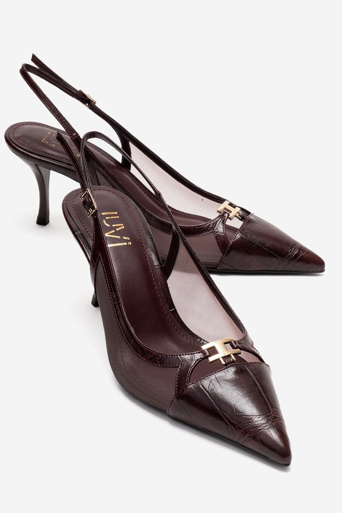 Orella - Burgundy Stiletto Pump (Women)
