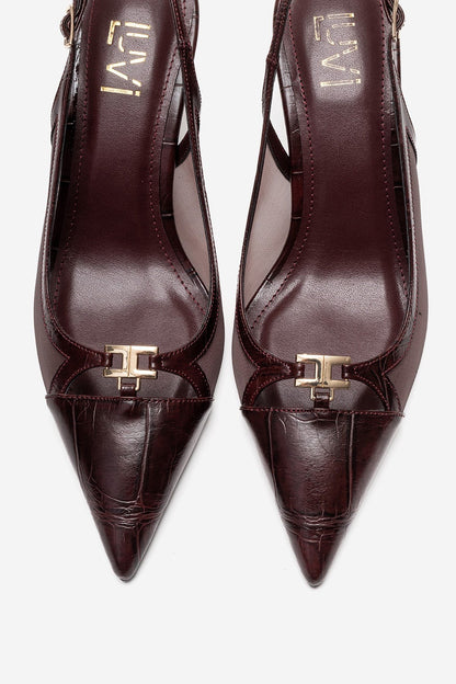 Orella - Burgundy Stiletto Pump (Women)