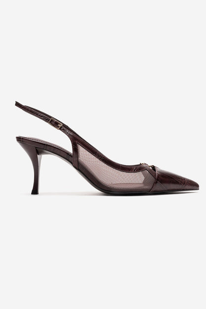 Orella - Burgundy Stiletto Pump (Women)