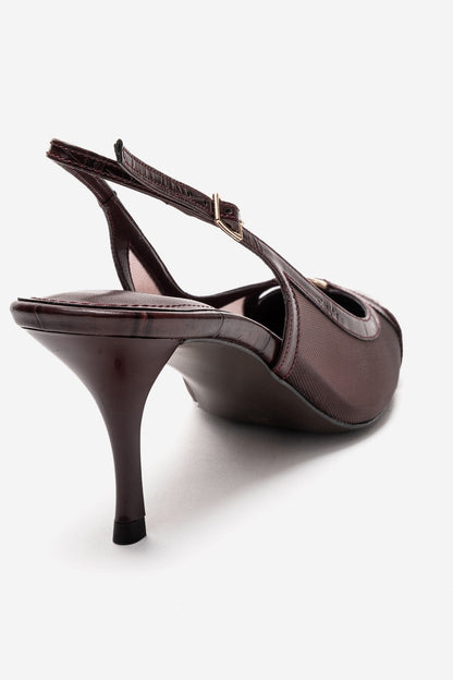Orella - Burgundy Stiletto Pump (Women)