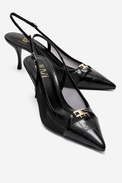 Orella - Zapatos de tacón de aguja negros (Mujer)