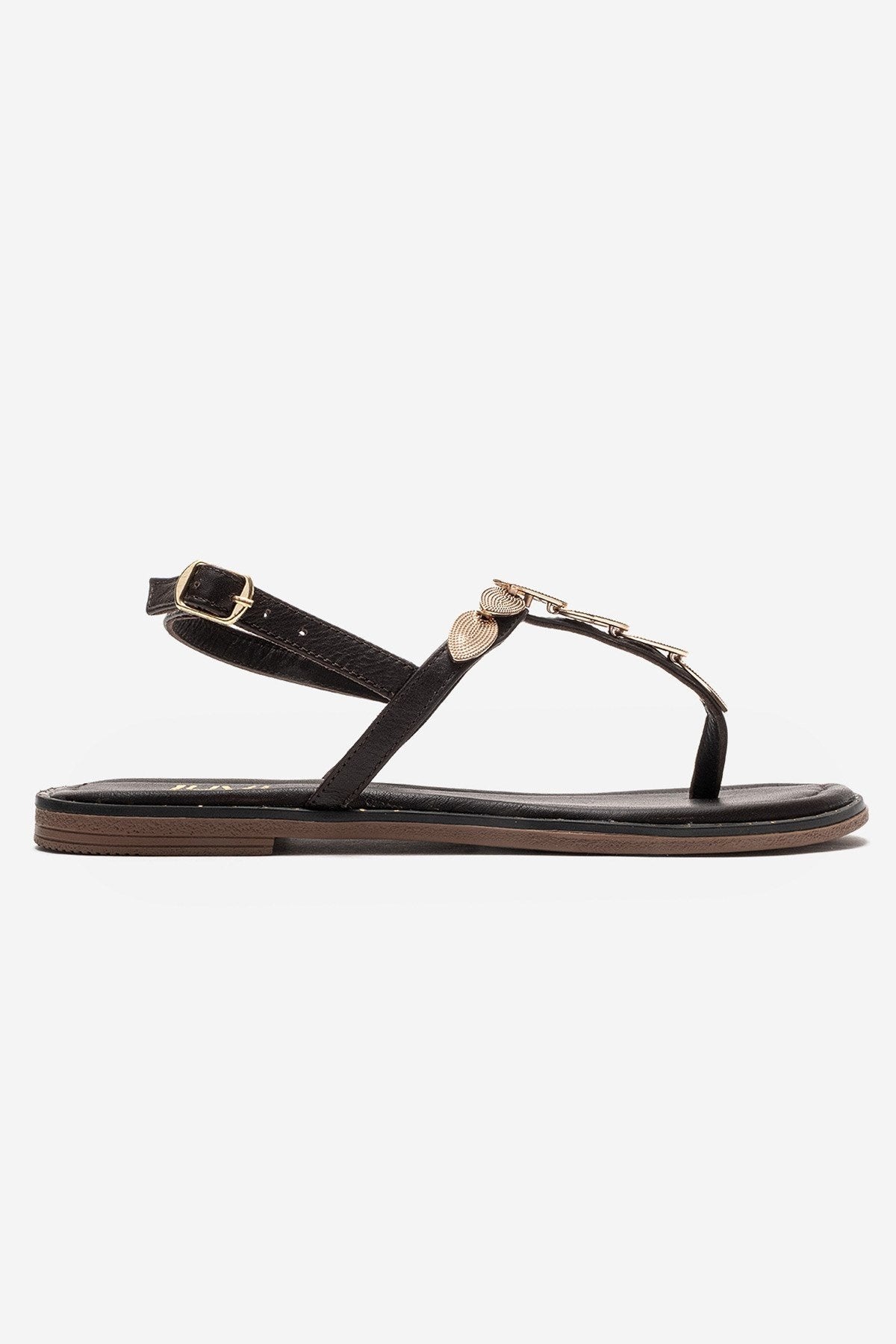 Marea - Brown Genuine Leather Sandal (Women)