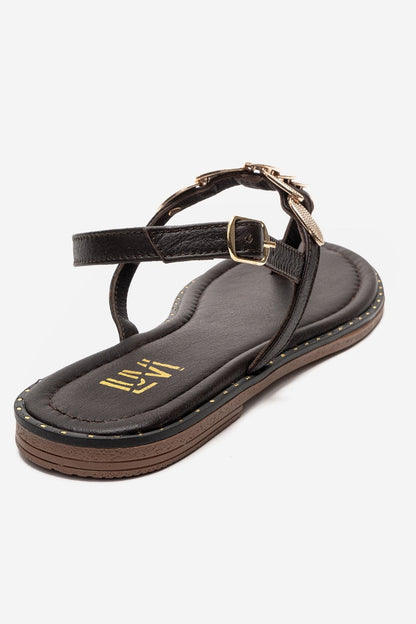 Marea - Brown Genuine Leather Sandal (Women)