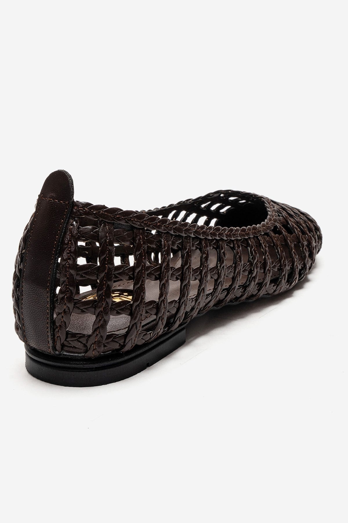 ELVARIS - Cognac Woven Ballet Flat (Women)