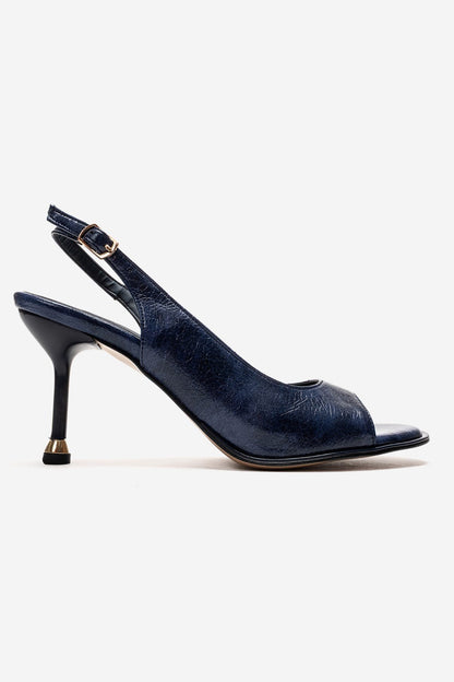ISELIN - Zapatos de tacón de aguja azul marino (Mujer)
