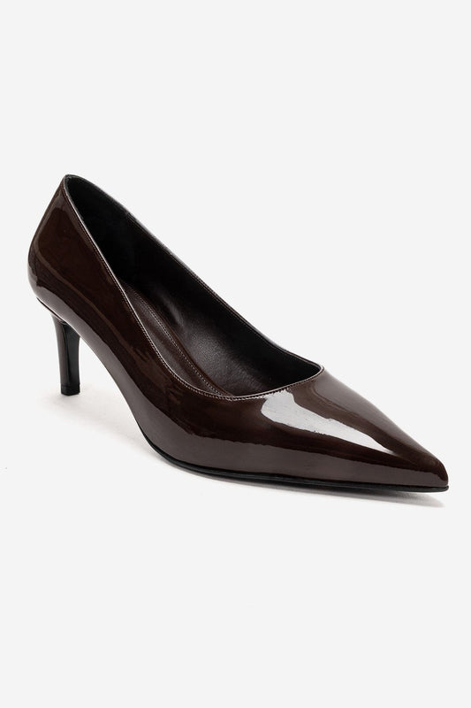 VELMIRA - Zapatos de tacón de aguja marrones (Mujer)