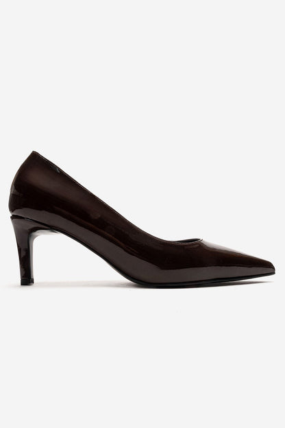 VELMIRA - Brown Stiletto Pump (Women)