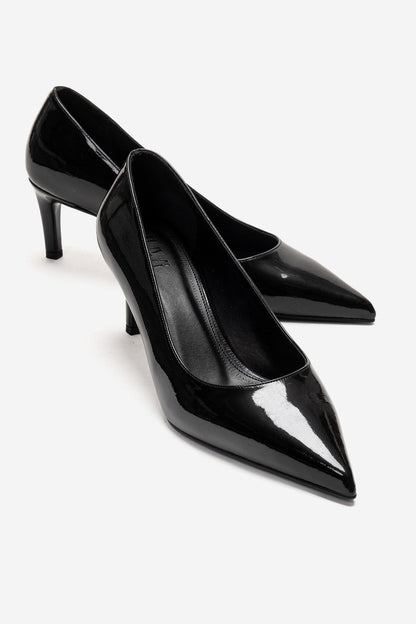 VELMIRA - Black Stiletto Pump (Women)