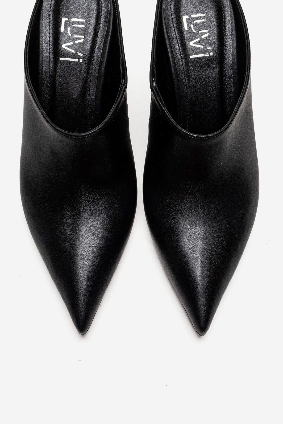 SENSO - Black Wedge Heel Mule (Women)