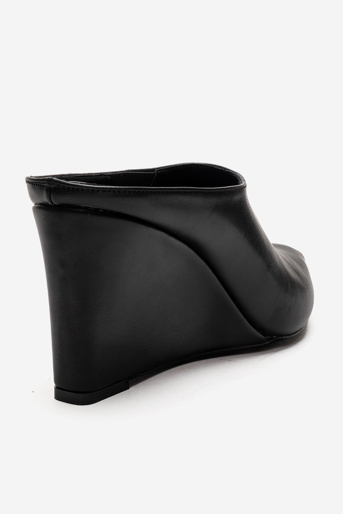 SENSO - Black Wedge Heel Mule (Women)