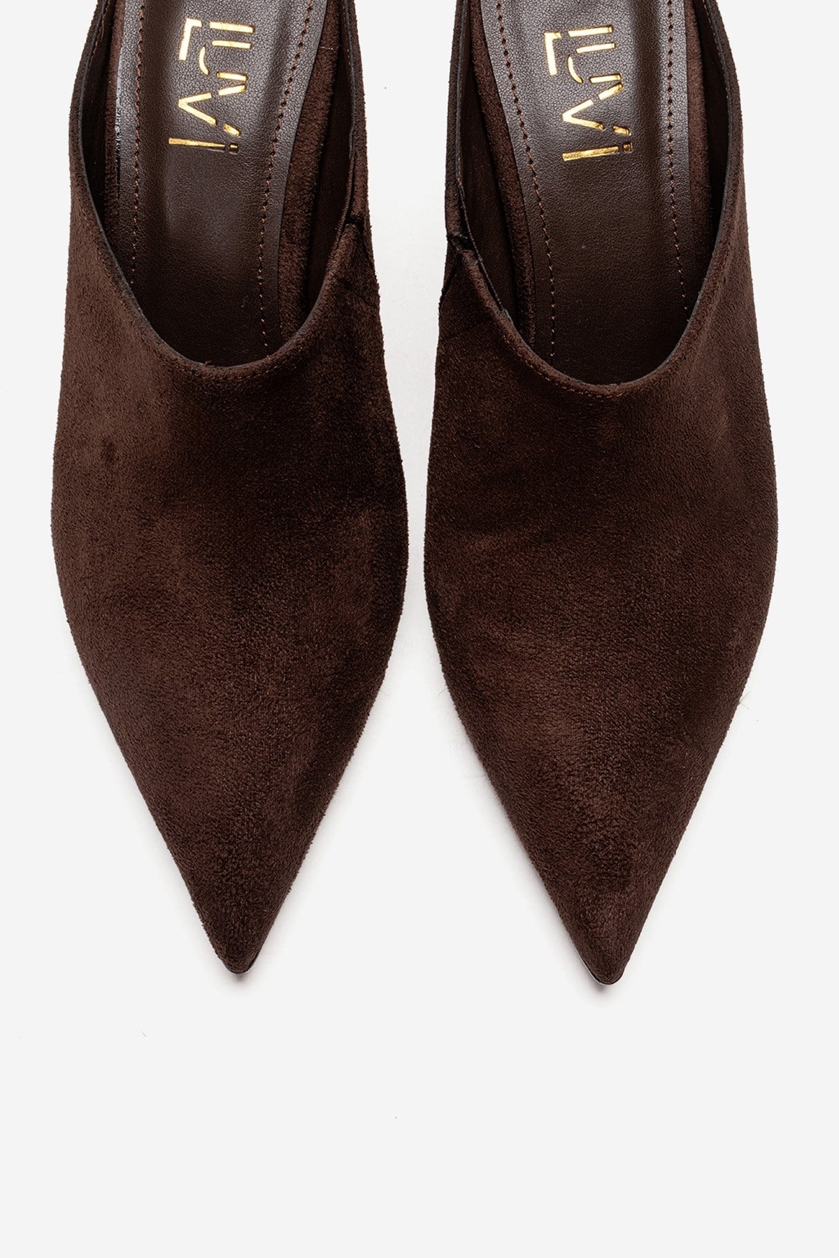 SENSO - Brown Wedge Heel Mule (Women)