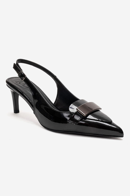 SOLLENNE - Zapatos de tacón de aguja negros (Mujer)