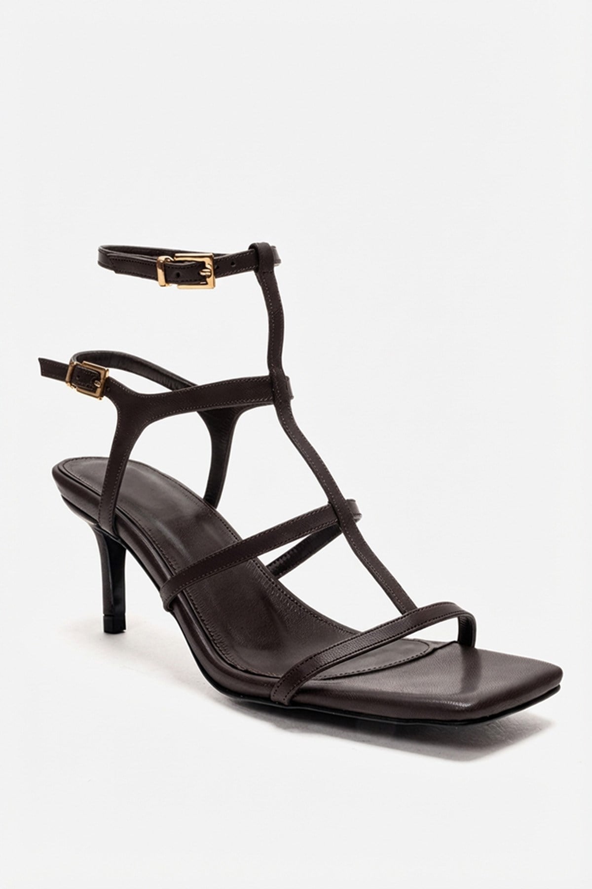 Viento - Brown Stiletto Heel Shoe (Women)