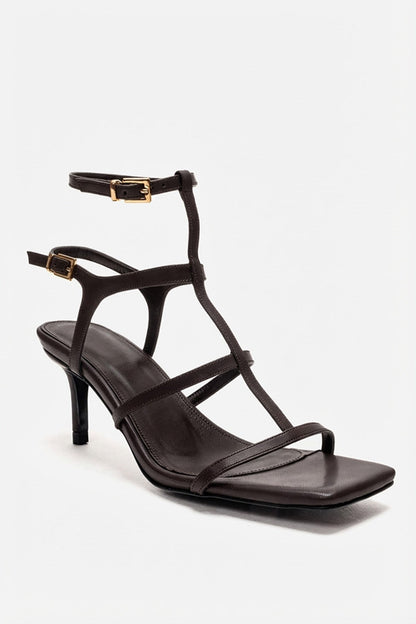 Viento - Brown Stiletto Heel Shoe (Women)