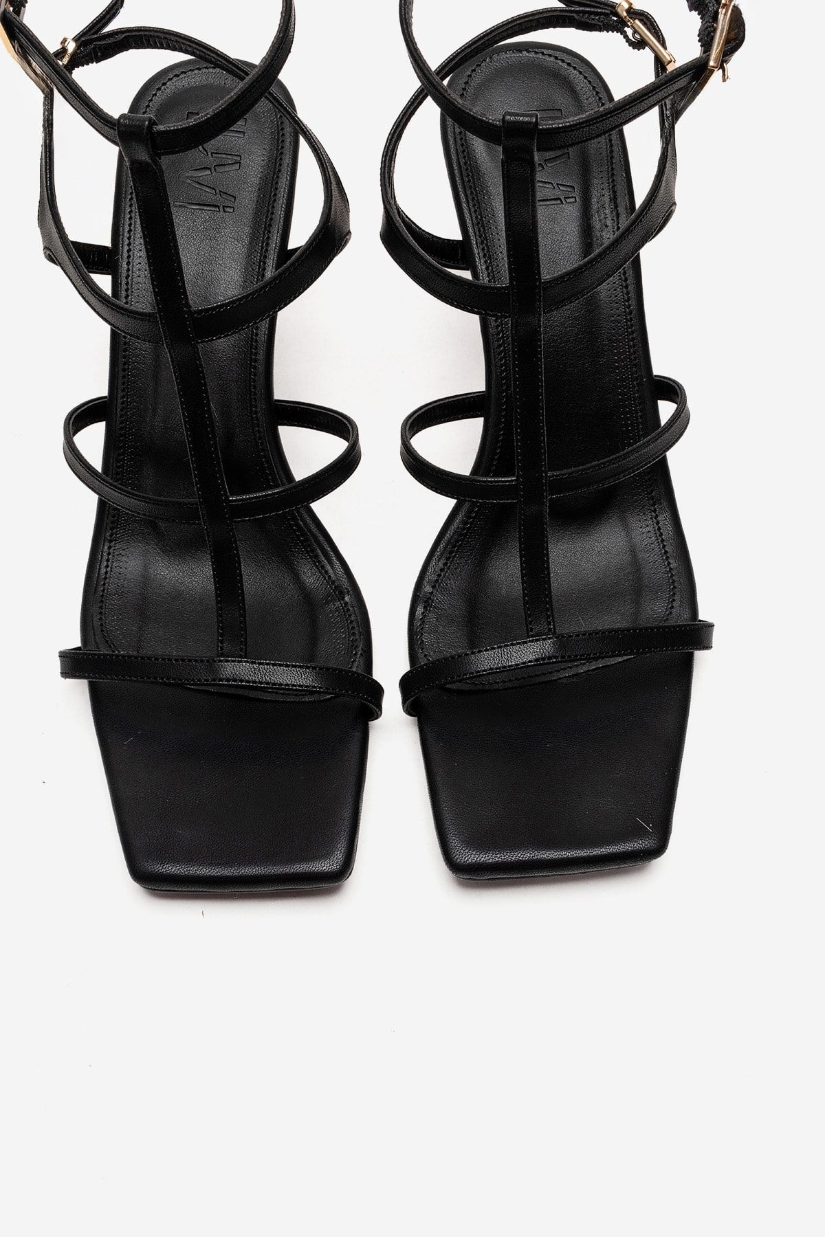 Viento - Black Stiletto Heel Shoe (Women)