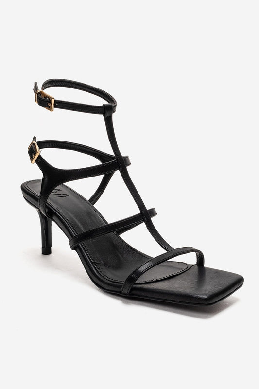 Viento - Zapatos de tacón de aguja negros (Mujer)