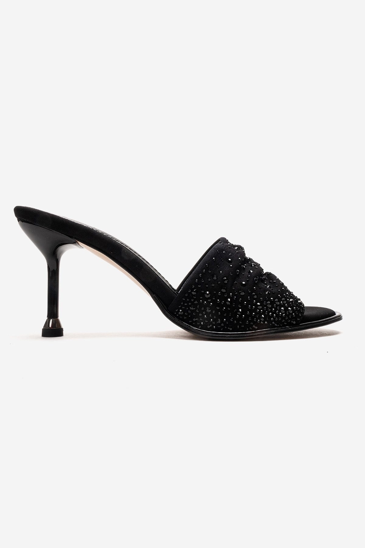 Karina - Black Stiletto Mule (Women)