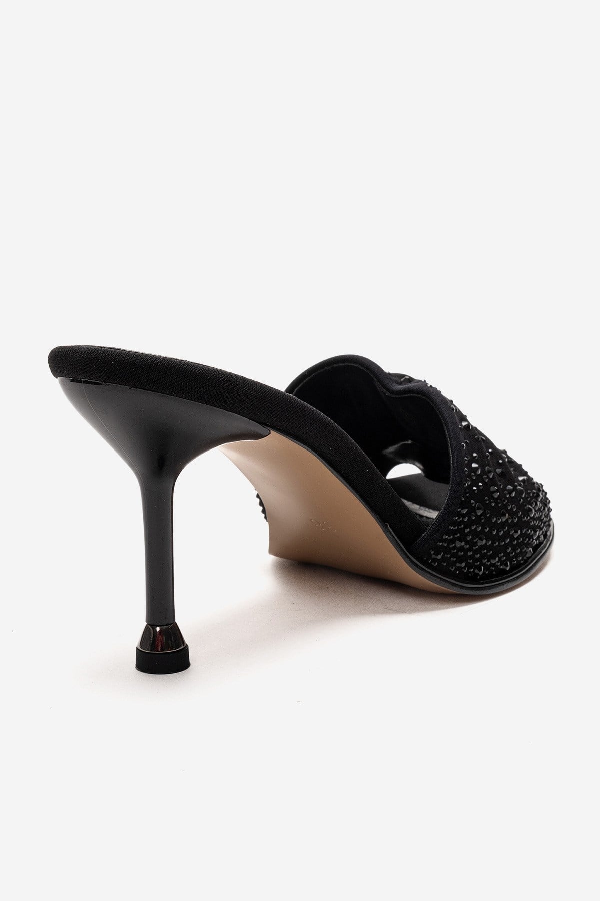 Karina - Black Stiletto Mule (Women)