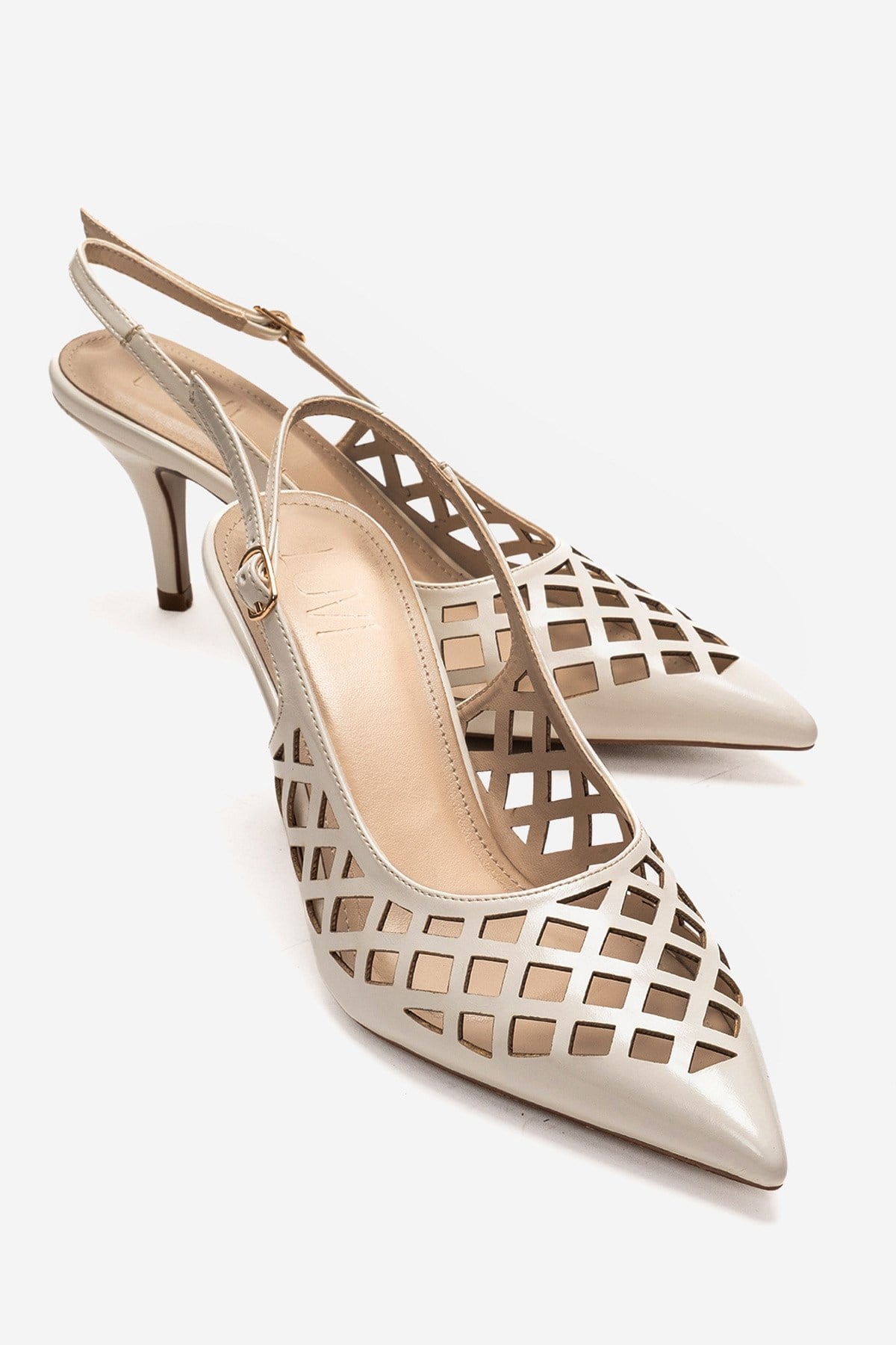 Jever - Zapatos de tacón de aguja beis (Mujer)