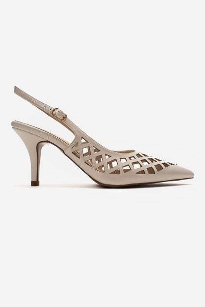 Jever - Zapatos de tacón de aguja beis (Mujer)