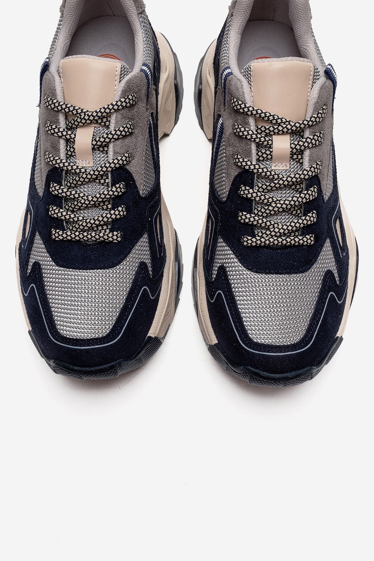 FLEUR - Zapatillas de gamuza azul marino (mujer)