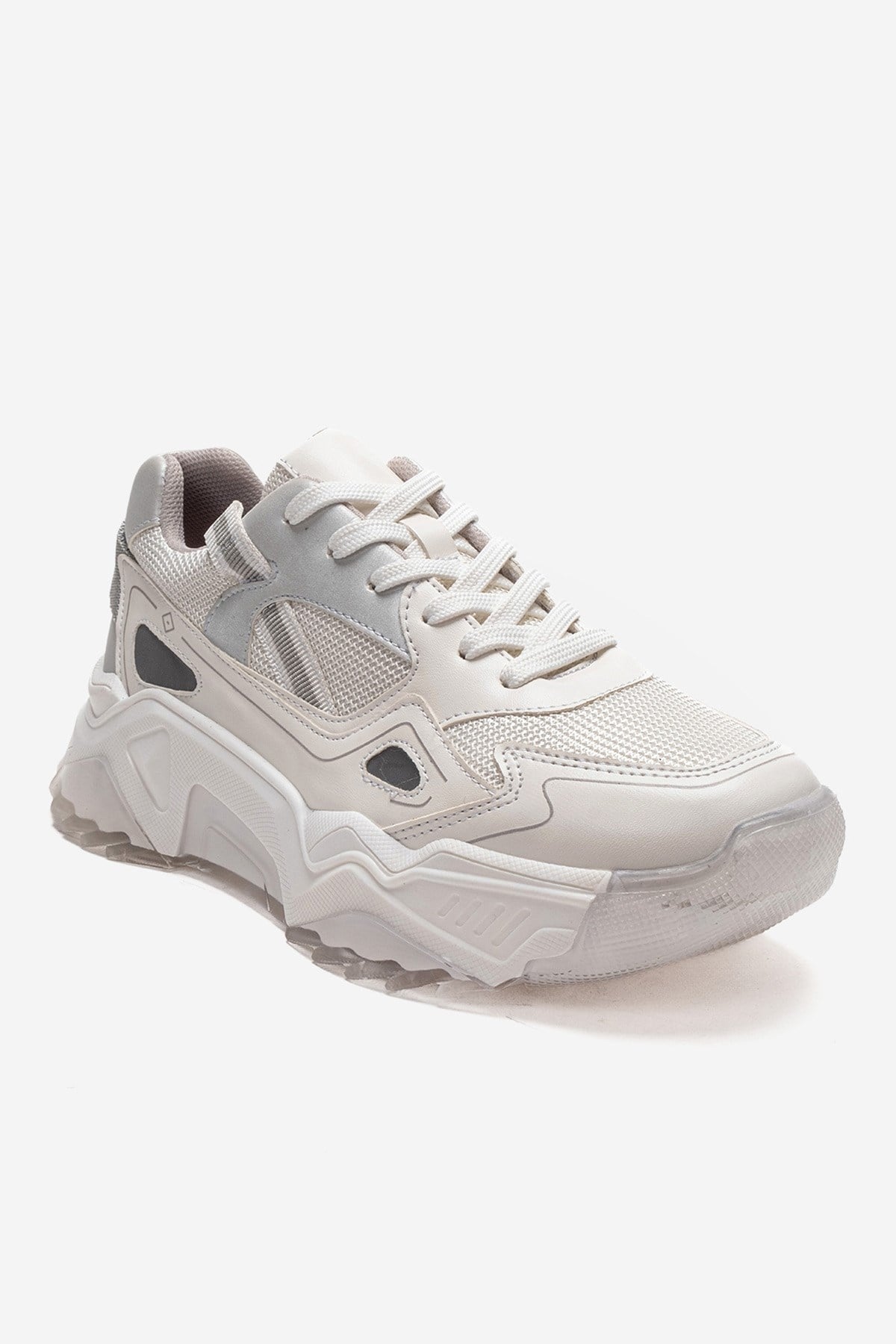 FLEUR - Zapatillas plateadas (mujer)